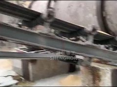 Linha de produção de tambores rotativos