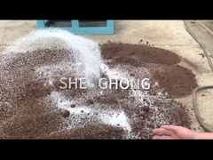 Triturador de material semi- húmido vertical