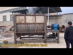 Tanque de fermentação horizontal