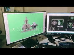 Granulador de rolos hidráulicos