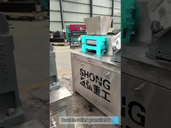 Granulador de rolos duplos