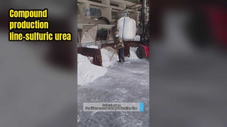 Linha de produção de fertilizantes compostos - ureia sulfúrica