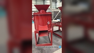 Triturador material semi molhado do adubo orgânico do estrume animal da eficiência elevada 1-3T/H