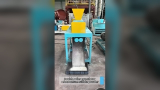 Máquina granuladora de fertilizante de rolo duplo -