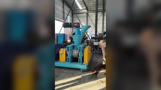 Máquina de fabricação de grânulos de equipamentos de granulação de granulador de rolo hidráulico