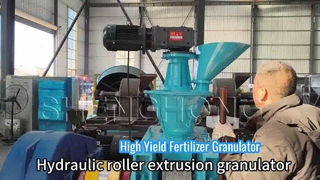 Granulador de rolo hidráulico Granulador de fertilizante composto