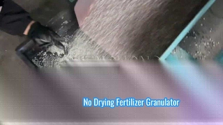 Granulador de extrusão de rolo duplo para fertilizante composto sem processo de secagem -Superfosfato