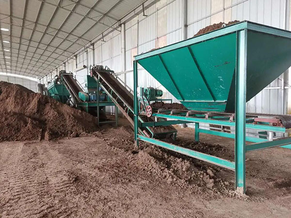 2 do adubo orgânico toneladas de linha de produção bio estrume ácido Humic da galinha