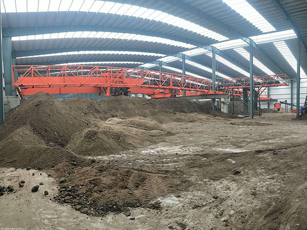 Sistema de reciclagem de resíduos orgânicos chave em mão, do estrume ao granulador de fertilizantes pronto para o mercado em 15 dias