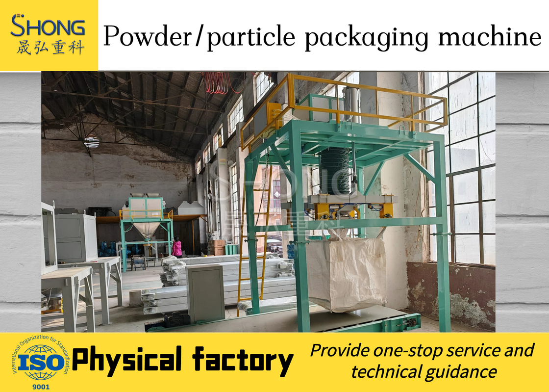 Linha de produção máquina das pelotas de empacotamento do adubo, Gray Color Fertilizer Bagger