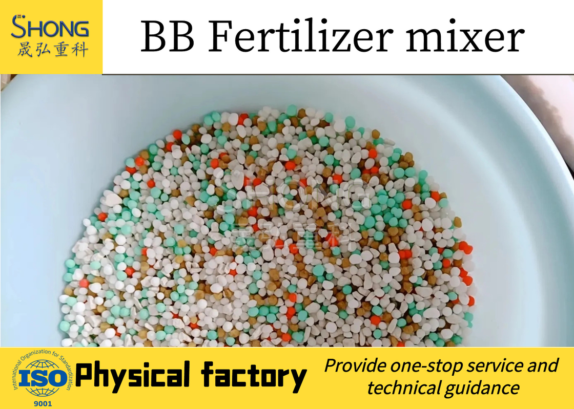 15+4,5KW BB Linha de produção de fertilizantes Tipo de máquina Granulador Chegada