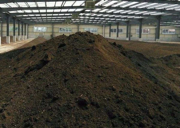 Linha de produção de fertilizantes orgânicos de esterco de gado 380V Linha de produção de fertilizantes orgânicos