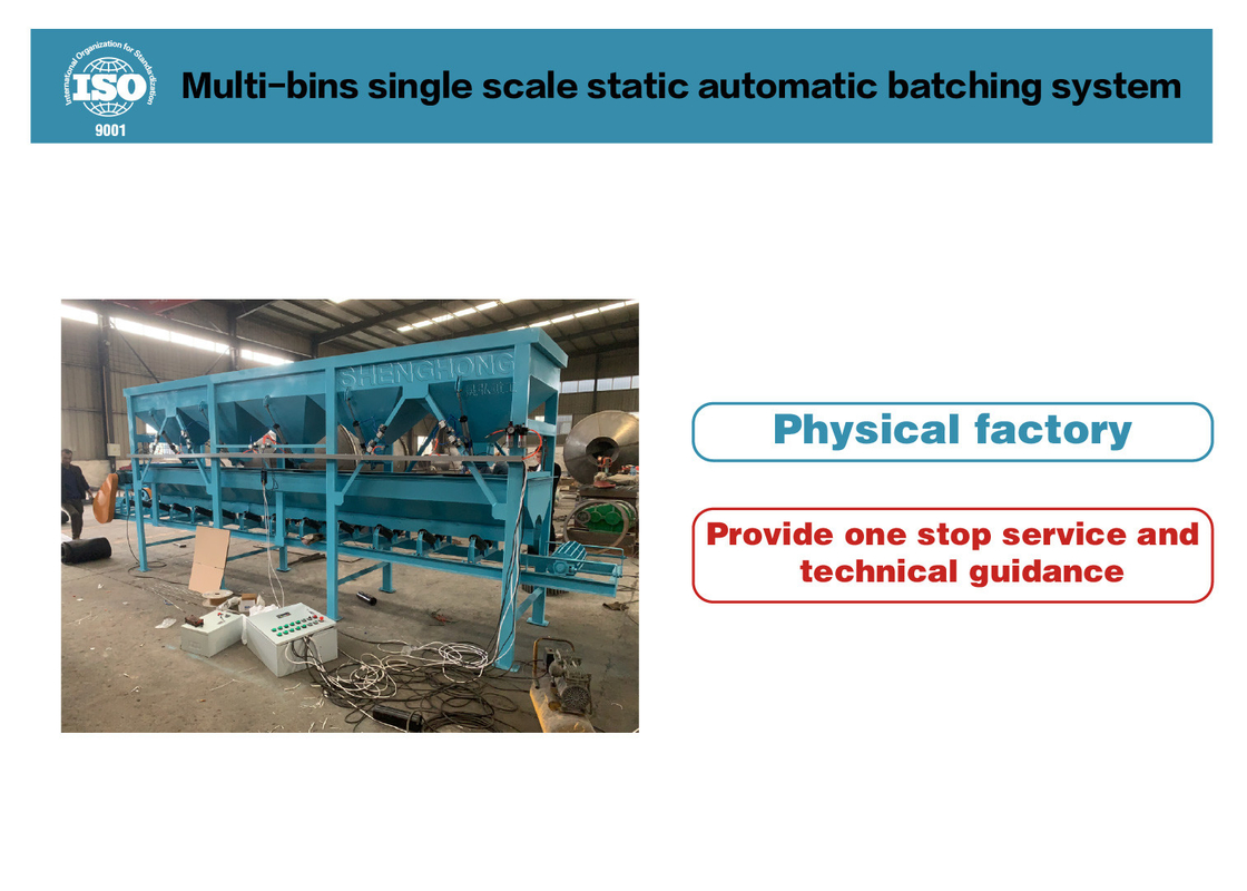 1T/h Sistema de bateria totalmente automático Equipamento de bateria de aço inoxidável com capacidade de 50L