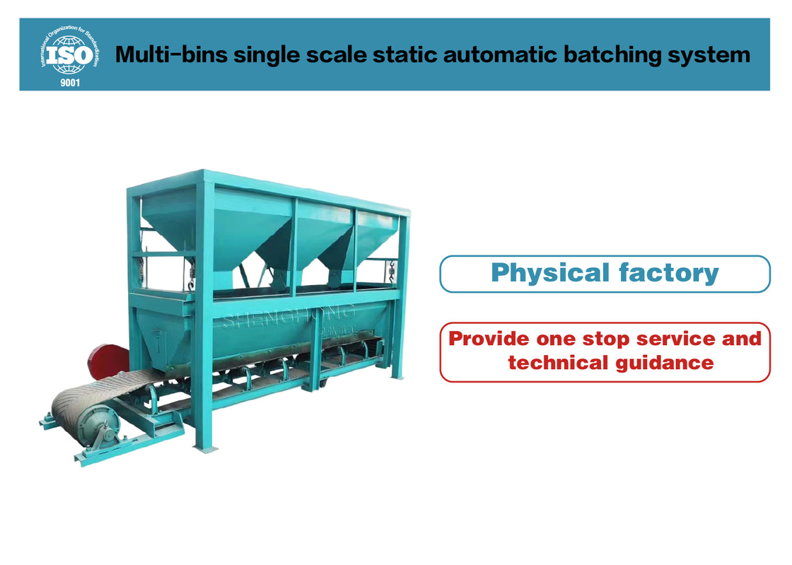 1T/h Sistema de bateria totalmente automático Equipamento de bateria de aço inoxidável com capacidade de 50L