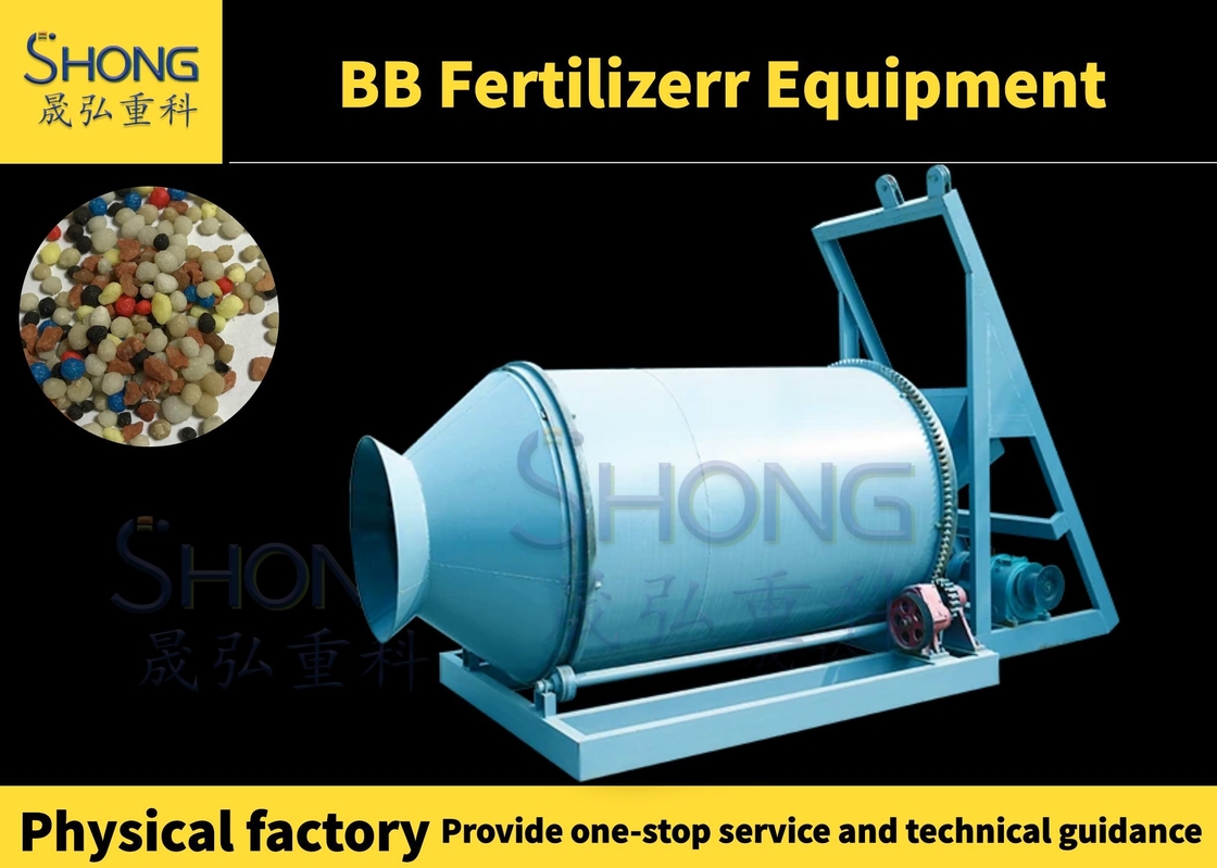 Linha de produção de fertilizantes BB de 1 a 10 t/h personalizada para fabricação de fertilizantes