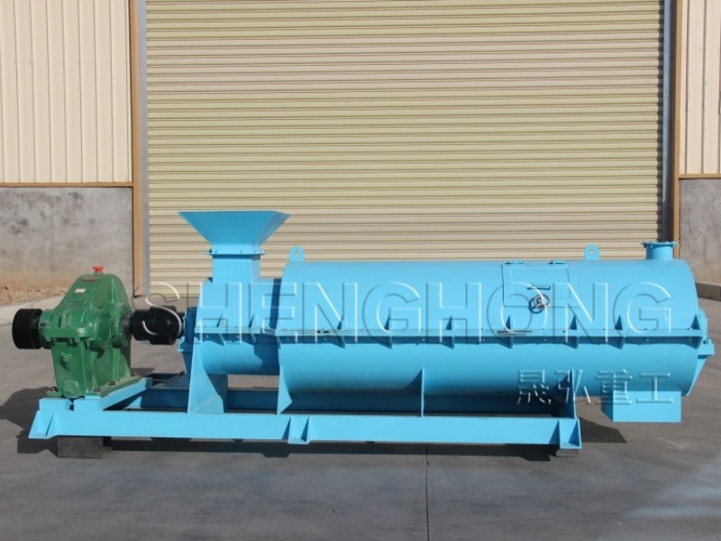 Fertilizante orgânico em forma de grânulos esféricos Granulador de fertilizantes com velocidade de rotação de 312 R/m