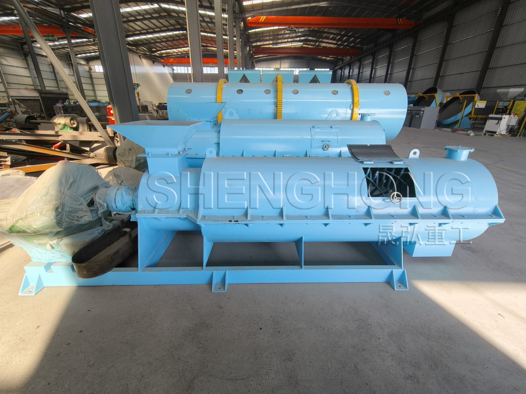 380v Granulador de fertilizantes orgânicos Máquina de pellets de fertilizantes 2t/h com forma redonda