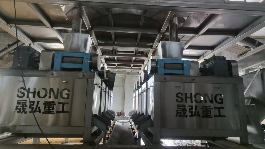 Sistema de produção NPK 18,5kw Potência e 2,5-20mm de diâmetro de grânulos para um desempenho ideal