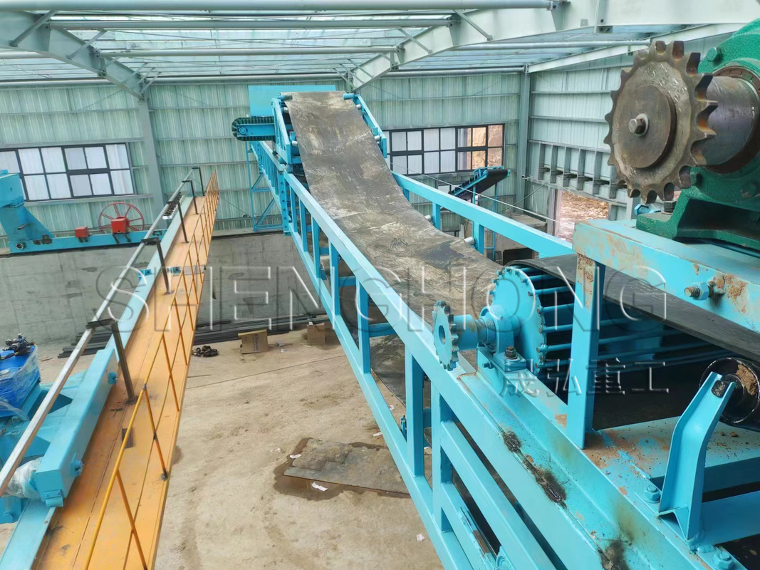 Equipamento de composto de fermentação de 19,5kw durável para aplicações municipais com 1,68m de profundidade de ranhura e fácil operação
