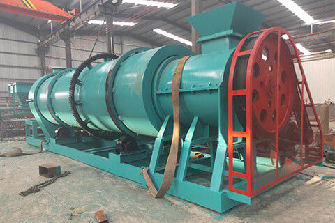 8 t/h Granulador de fertilizantes orgânicos Máquina de fabricação de fertilizantes 60,5kw 10mm