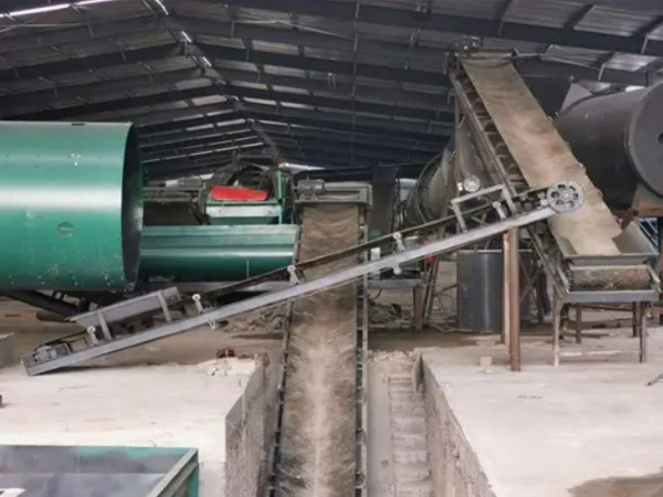 Linha de produção da máquina da granulação do adubo orgânico para o estrume do cavalo dos carneiros do porco