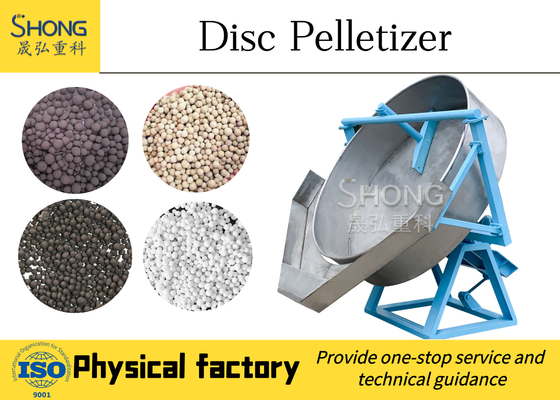 Pan Type Fertilizer Granulator Machine para o adubo orgânico do estrume da galinha