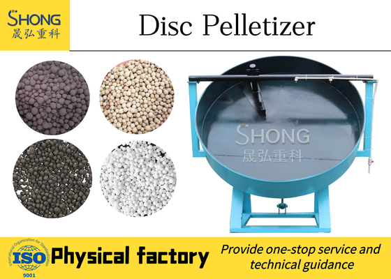 Pó químico 6t/H de Pan Fertilizer Granulation Equipment For do disco