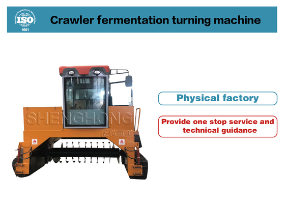 FD 3000 Máquina de torneamento de fermentação de rastreador,equipamento de fermentação industrial,pequeno investimento, utilização flexível