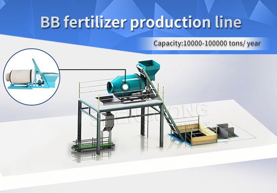 7.5KW 4,5KW BB Misturador de fertilizantes para exigentes requisitos de mistura