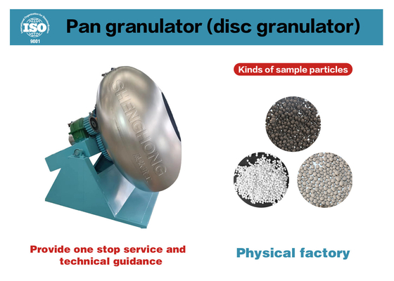 Máquina Industrial de Granulação por Disco Transforma Pós de Esterco em Grânulos Uniformes