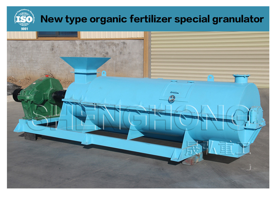 Equipamento de processamento de granulador de fertilizantes orgânicos de esterco de vaca 37kw 380v