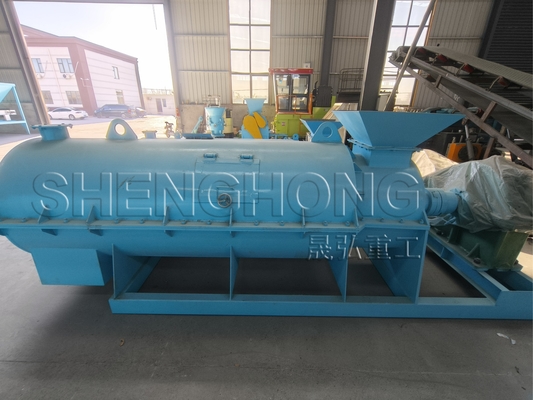 Aço carbono da máquina de Straw Compost Fertilizer Recycling Granulator