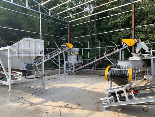Máquina granuladora de fertilizante orgânico 1-2T/H para agricultura