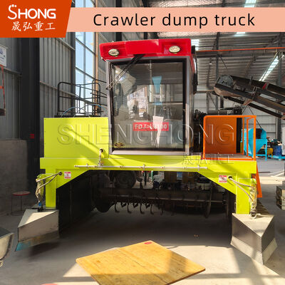 Equipamento de compostagem de fermentação personalizável com largura de 2600 mm e capacidade de 1000 kg para compostagem de resíduos orgânicos