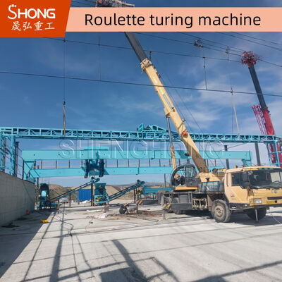 Fermentação industrial Equipamento de composto para tipo de sulco Máquina de torneamento de composto Vantagens da fermentação de resíduos de curto prazo