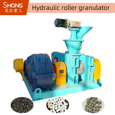 Máquina de granulação de fertilizantes compostos NPK com pressão hidráulica com capacidade de 1,5 toneladas por hora para grânulos oblatos