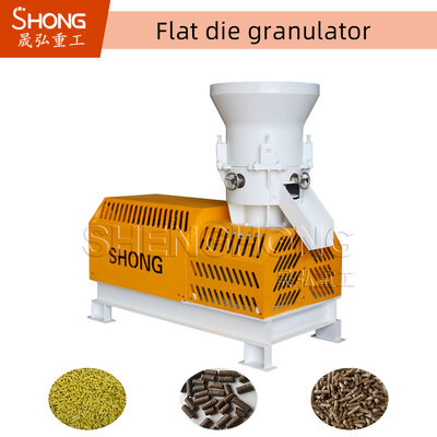 Linha de produção industrial do adubo orgânico na produção do adubo