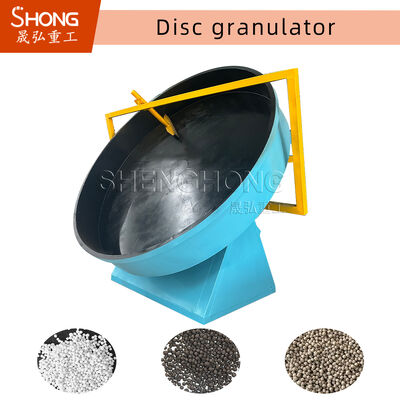 Máquina Granuladora de Disco para Produção de Fertilizantes Orgânicos Princípio de Funcionamento e Especificações Técnicas