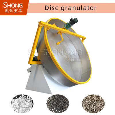 Multi disco Pan Type do granulador 380V de Organic Fertilizer Powder do modelo