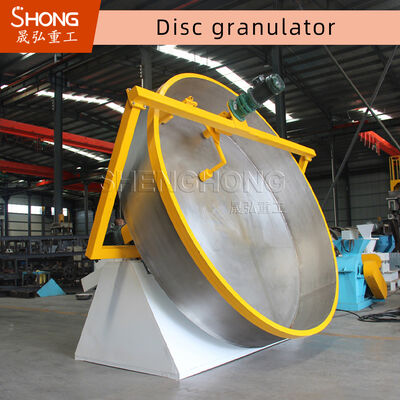 desperdício orgânico do adubo da máquina da bola do granulador do granulador do disco 2t/H