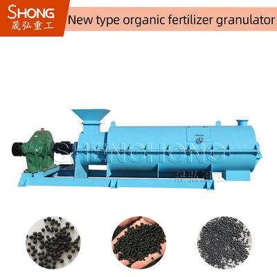 380v Granulador de fertilizantes orgânicos Máquina de pellets de fertilizantes 2t/h com forma redonda