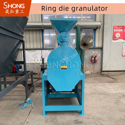 Linha de produção de fertilizantes orgânicos de aço carbono 8t/h 75kw