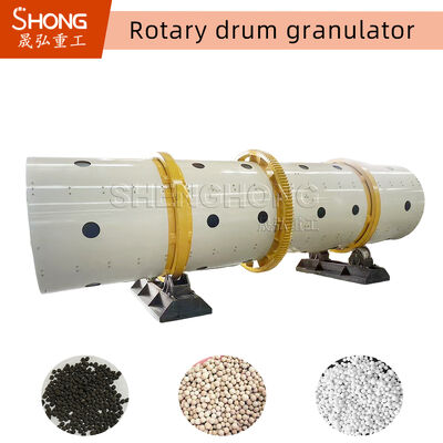 Máquina de granulação de fertilizantes a tambor rotativo para produção de fertilizantes compostos