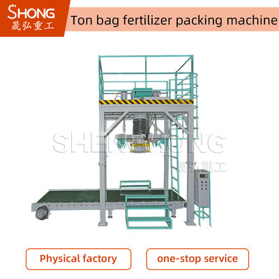Máquina de embalagem de fertilizantes de pesagem automática com capacidade de 180-240 sacos/h e tensão de 380V para materiais granulares