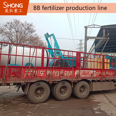 Instalação de produção de fertilizantes de mistura a granel de alta eficiência ¢ Linha de processamento de fertilizantes compostos NPK