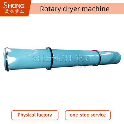 Secador Rotativo Industrial com Inclinação de 2-5° e Faixa de Temperatura de 50-600°C para Indústrias de Mineração e Química