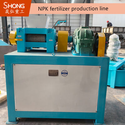 Linha de Produção de Fertilizantes NPK com Granulação de Rolo Duplo com Alta Taxa de Granulação e Matéria Orgânica ≥30%