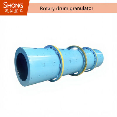 Granulador de tambor rotativo de alta resistência ao desgaste com resistência à corrosão e longa vida útil para produção de fertilizantes compostos