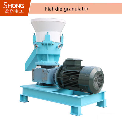 Máquina compacta do granulador do adubo orgânico do aço carbono com poder de 380V 50HZ para grânulo de 1-10mm
