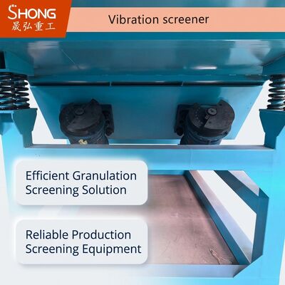 1000 Tph 380v Peneira Vibratória para Granulação e Peneiramento de Fertilizante Orgânico